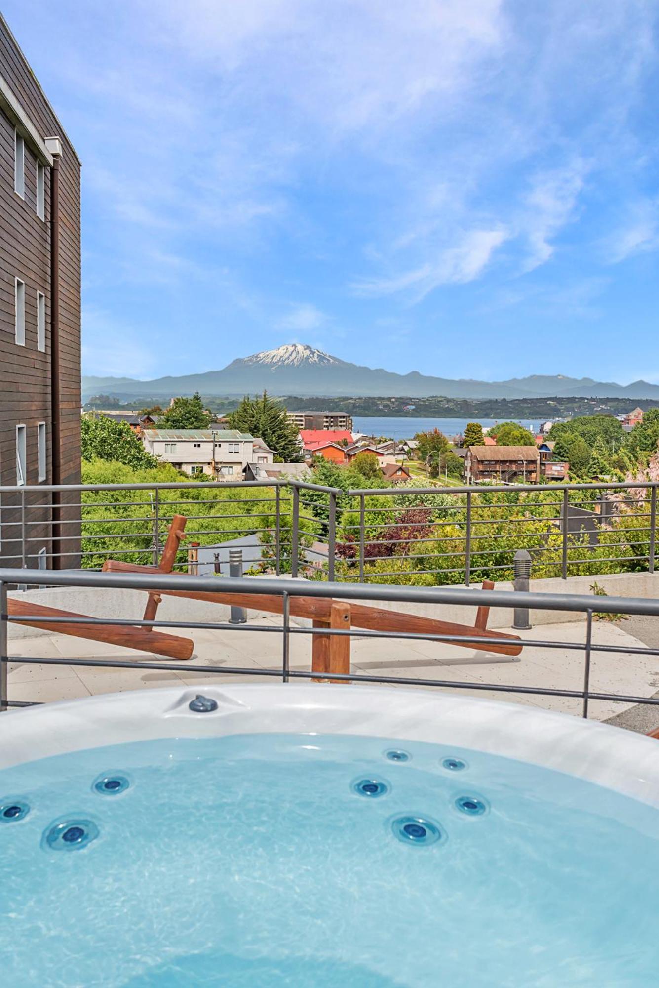 Exquisito Depa Con La Mejor Vista Al Lago Y Tinaja Puerto Varas Exterior foto